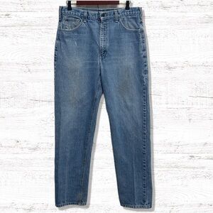 Vintage Carhartt Work Blue Jeans Gently Worn Size 36x36